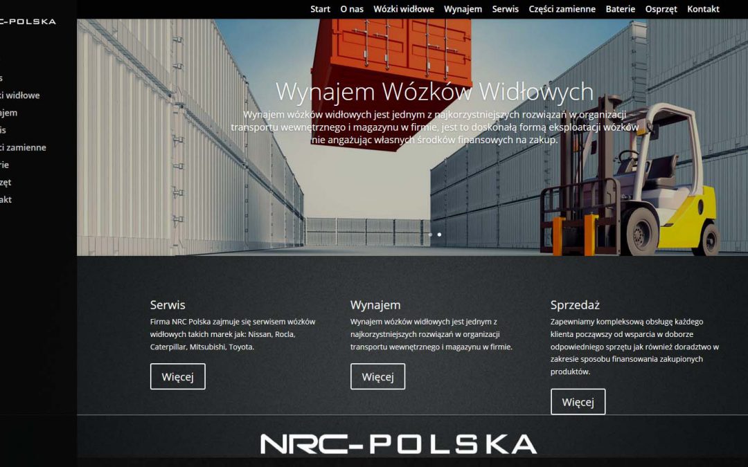 NRC Polska – serwis wózków widłowych
