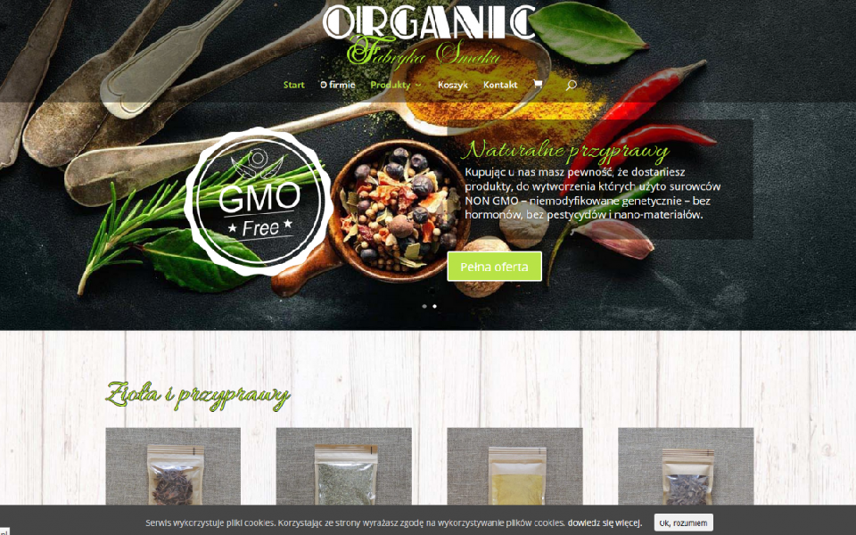 Smak na miarę – Fabryka Smaku Organic – zioła, przyprawy, mieszanki przyprawowe